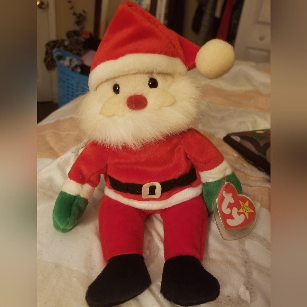 Antique Santa Ty beanie baby